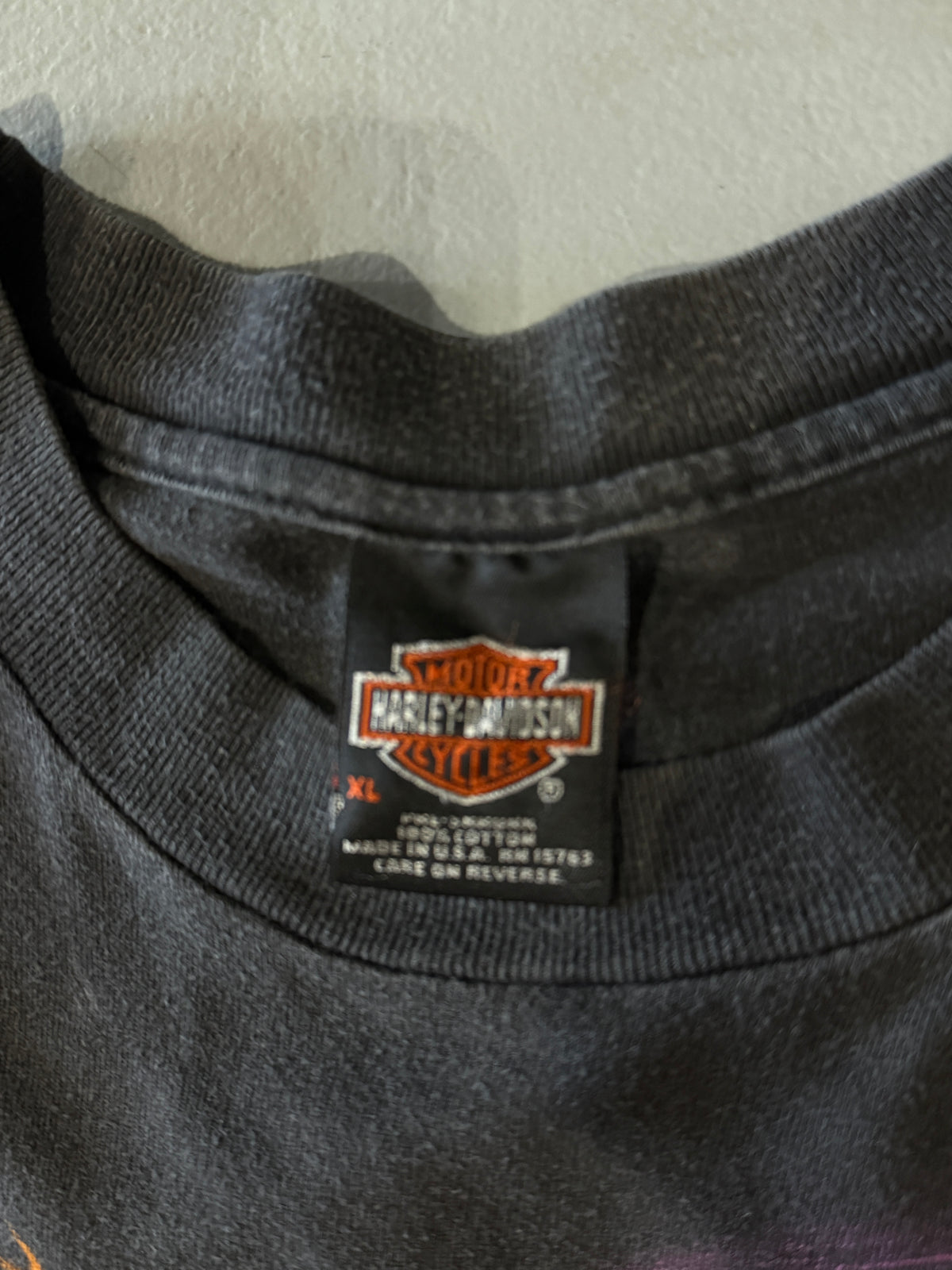 VTG Harley Davidson Eagle AOP T-Shirt (XL)