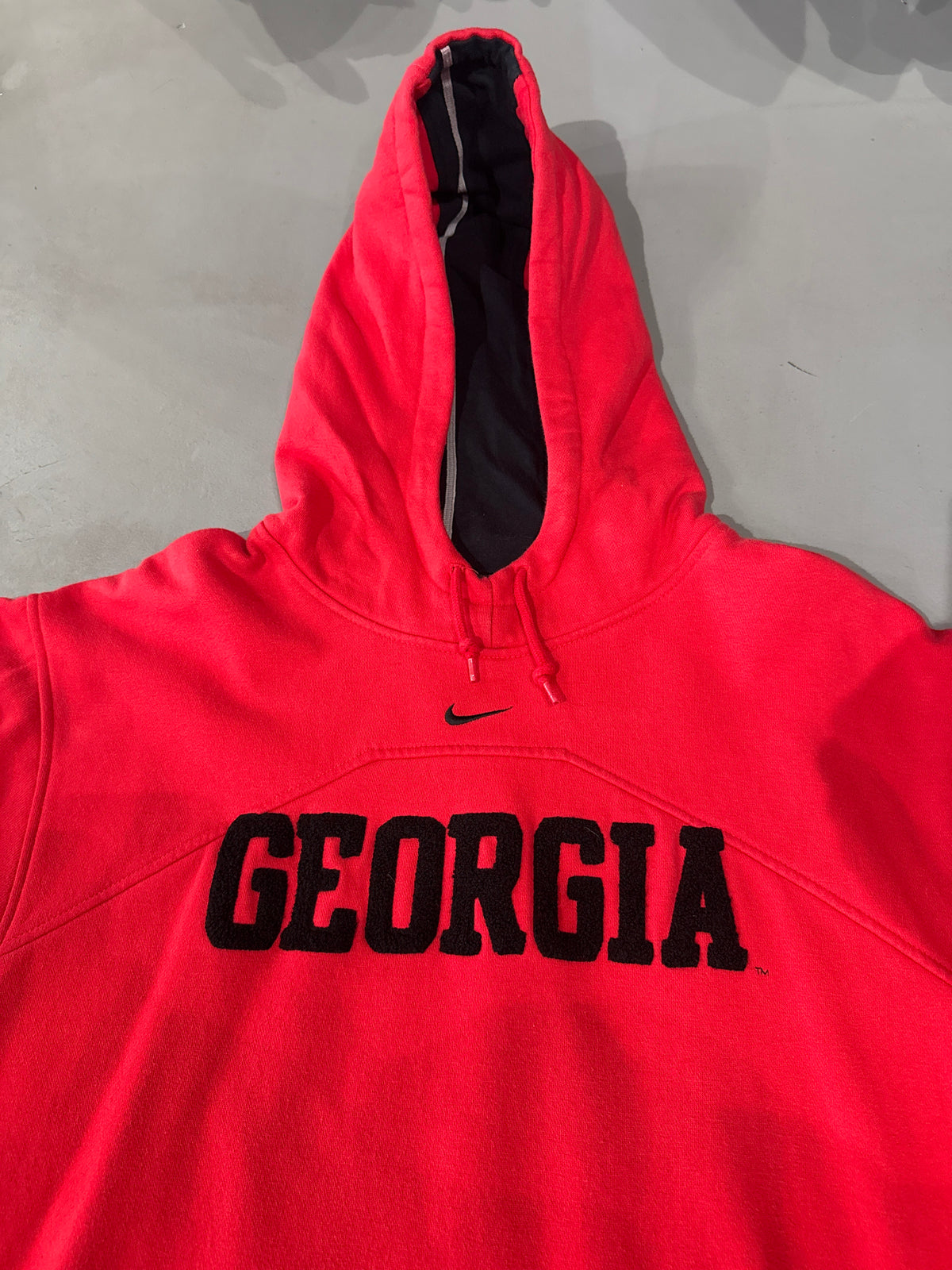 UGA Georgia Center Swoosh  Hoodie (M)