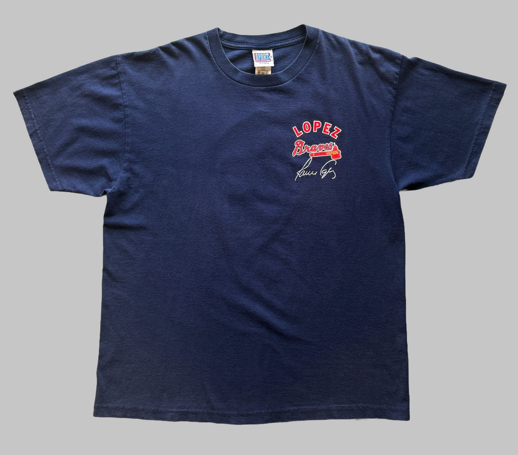 VTG ATL Braves Javy Lopez T-Shirt (XL)