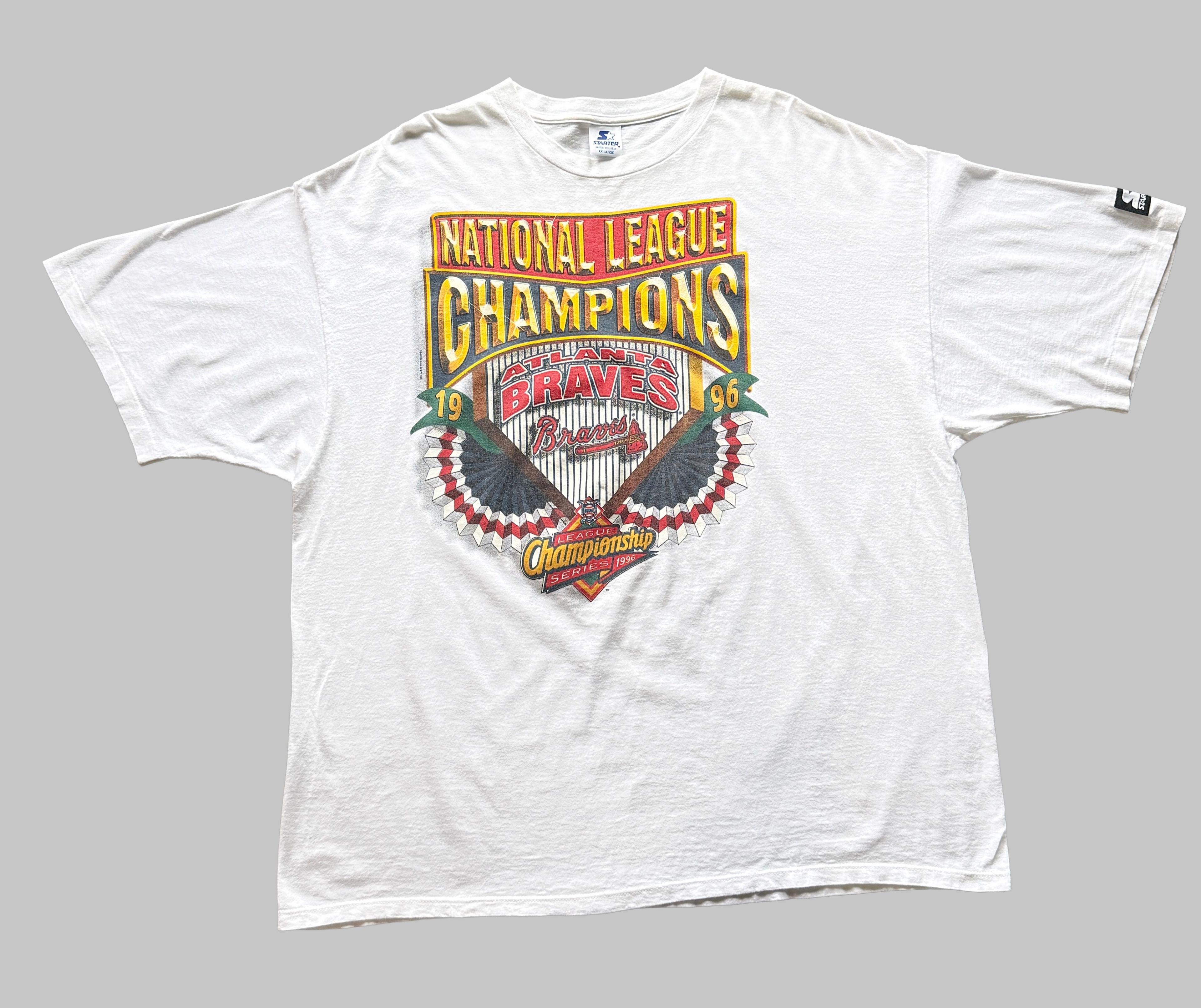 Vtg Braves NL Champs Tee (XXL)