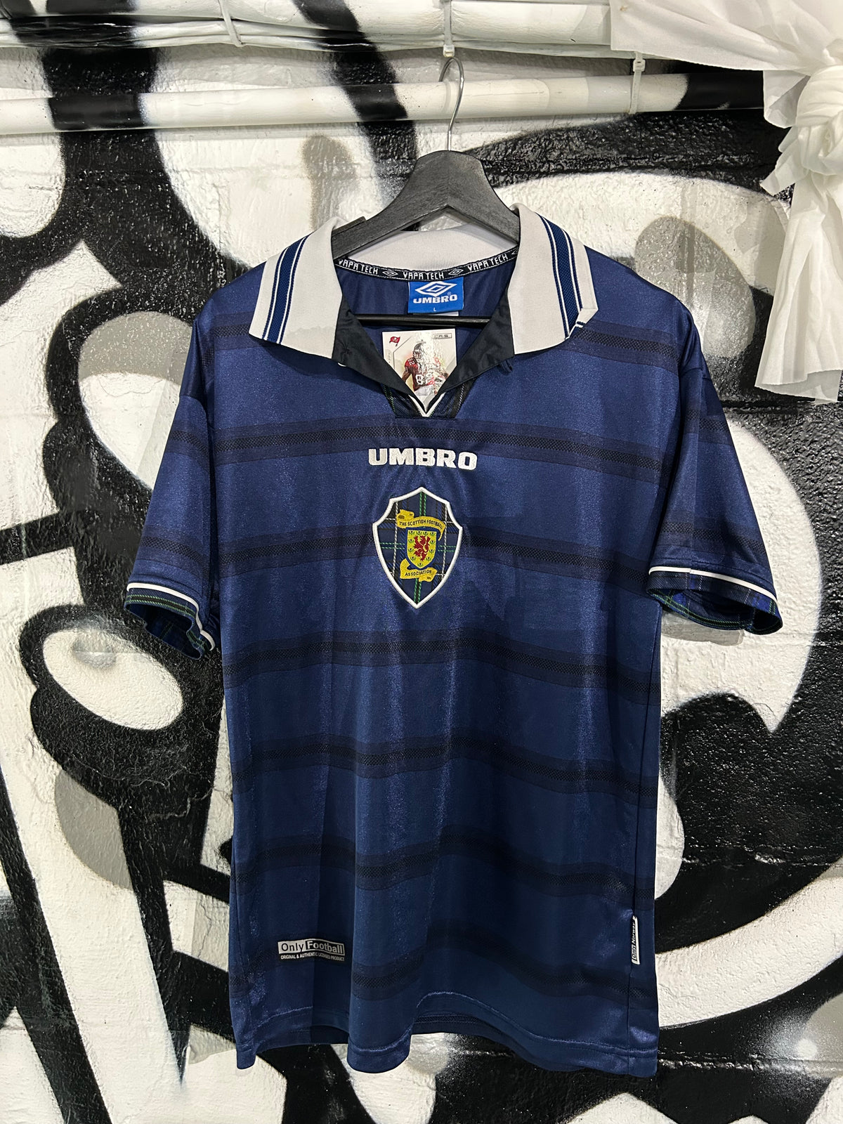 VNTG Umbro Scotland Jersey Sz L