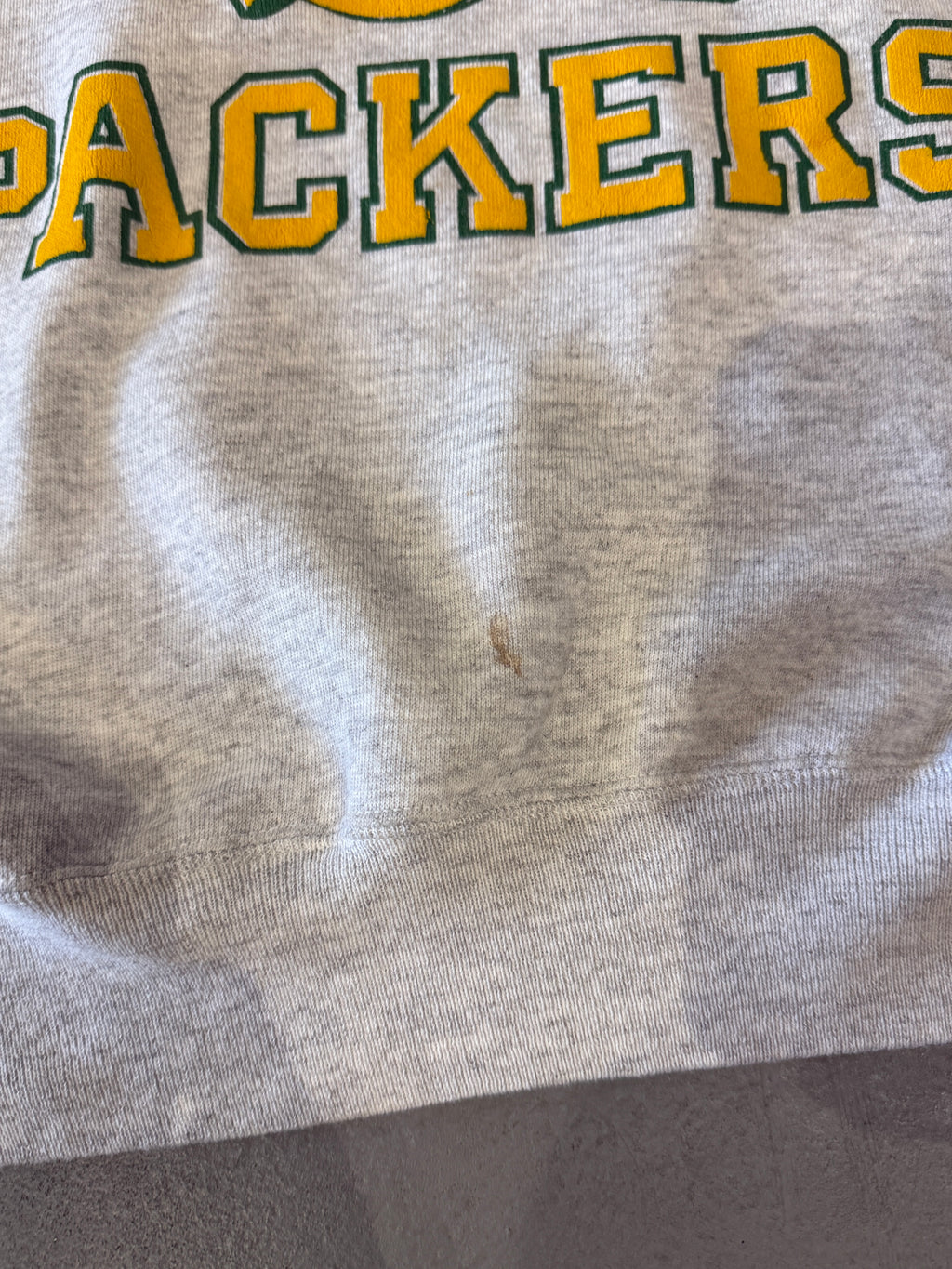 Green Bay Packers Helmet Sweatshirt (XL)