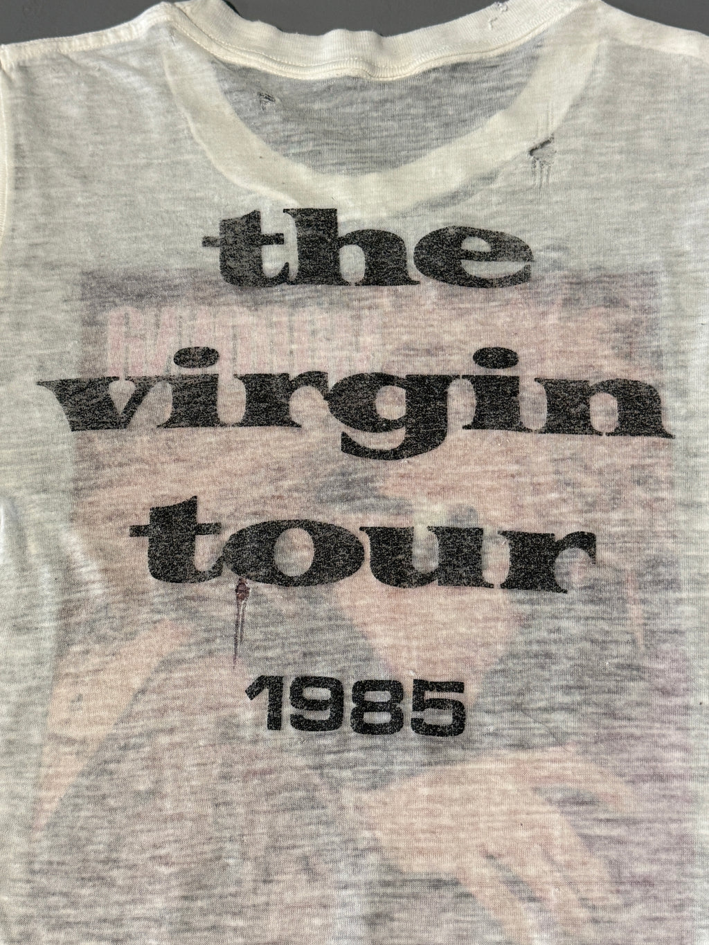 Madonna 1985 Virgin Tour T-Shirt (SM)