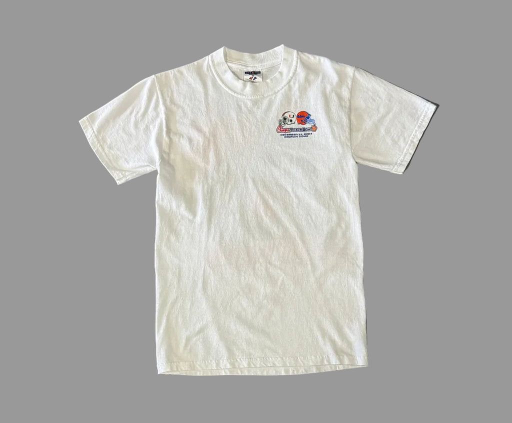 FSU Vs Miami Peach Bowl 2004 T-Shirt (S)