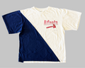 VTG ATL Braves Color Block T-Shirt (L)