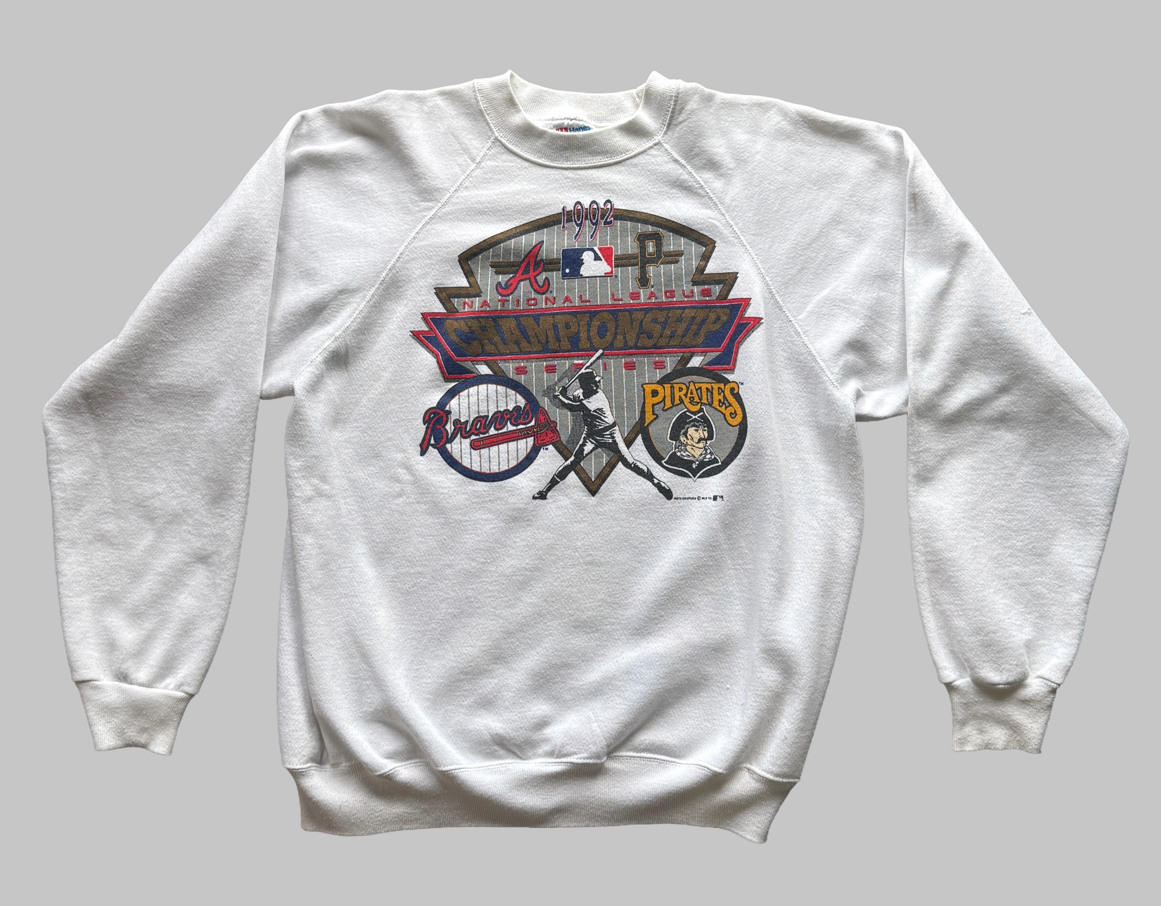 VTG ATL Braves Vs Pirates Sweatshirt (XL)