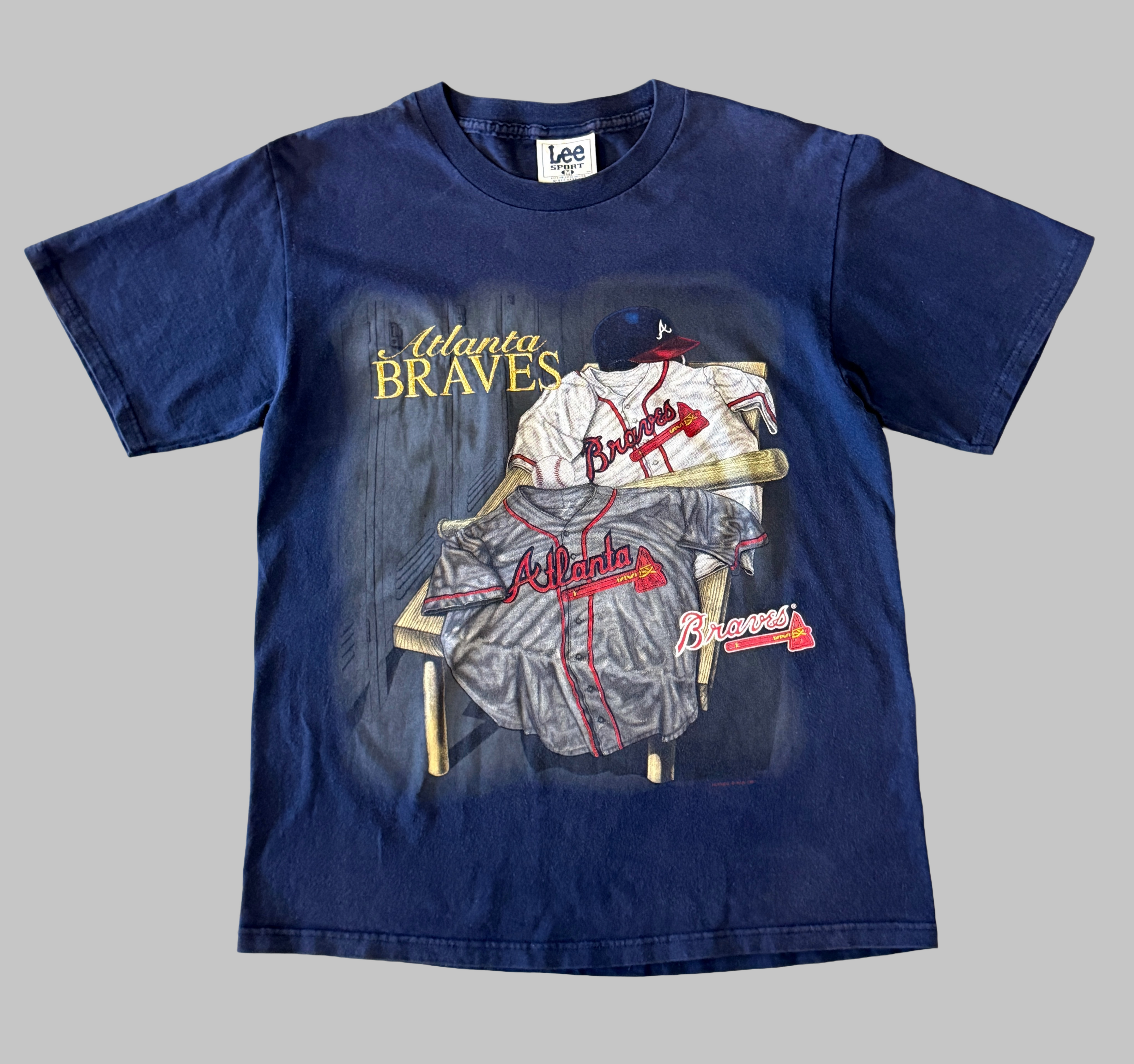 VTG ATL Braves Locker Room T-Shirt (M)