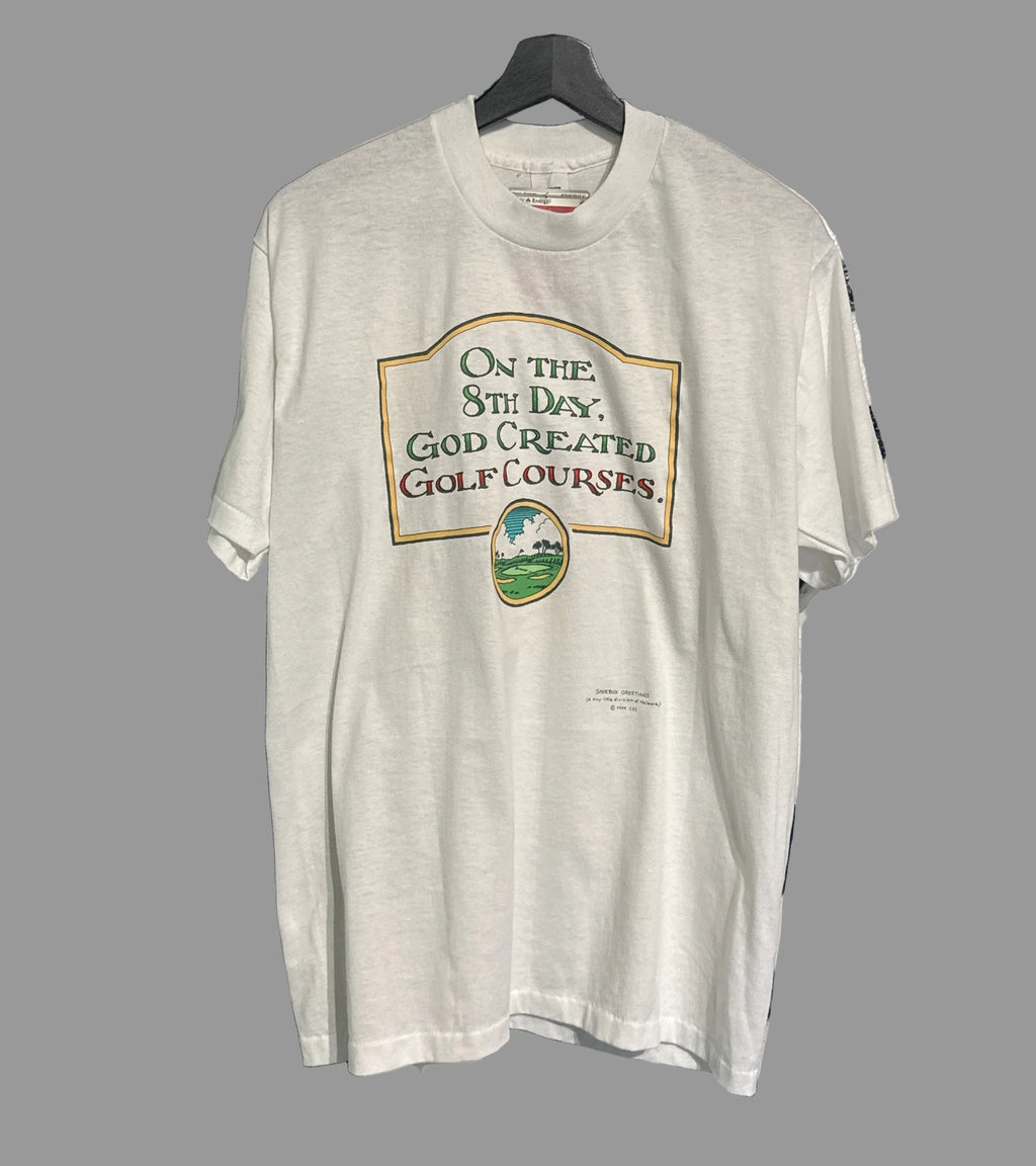 VTG God Created Golf T-Shirt (XL)