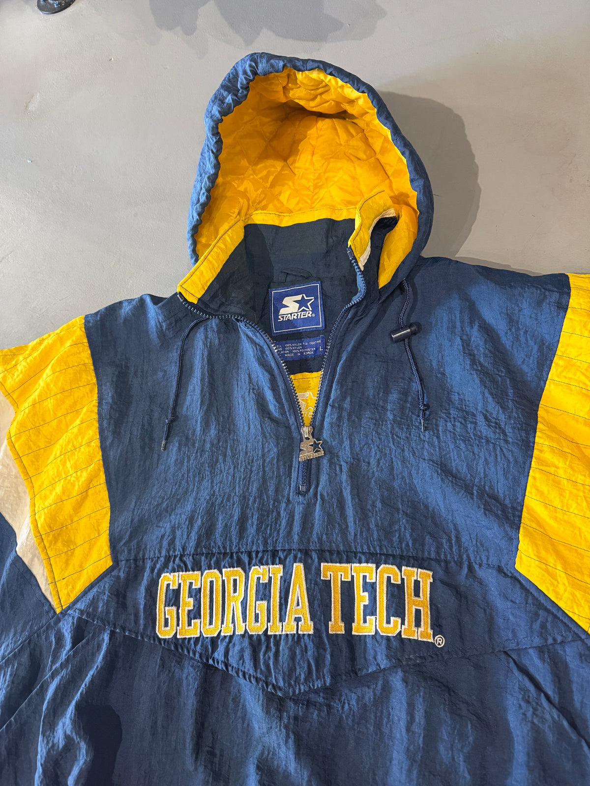 Georgia Tech Starter Pullover (L)