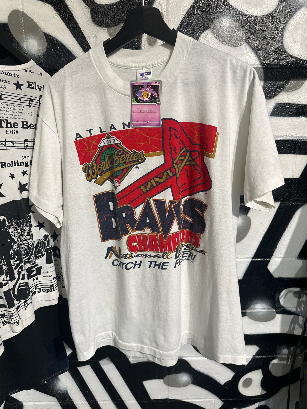 Vtg Braves NL Champs Tee (L)