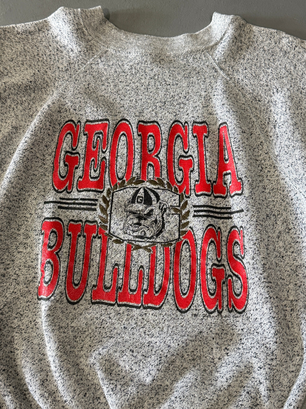 Georgia Bulldogs Raglan Sweatshirt (M)