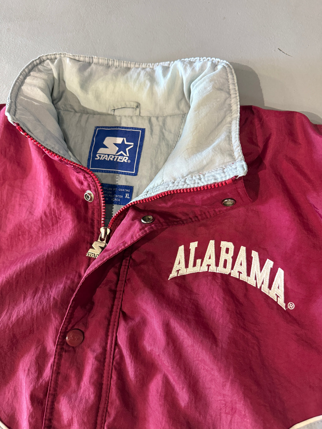 Alabama Crimson Tide Starter Jacket (XL)