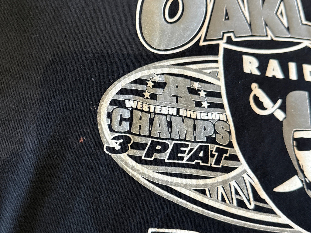 Oakland Raiders Super Bowl LS T-Shirt (XXL)