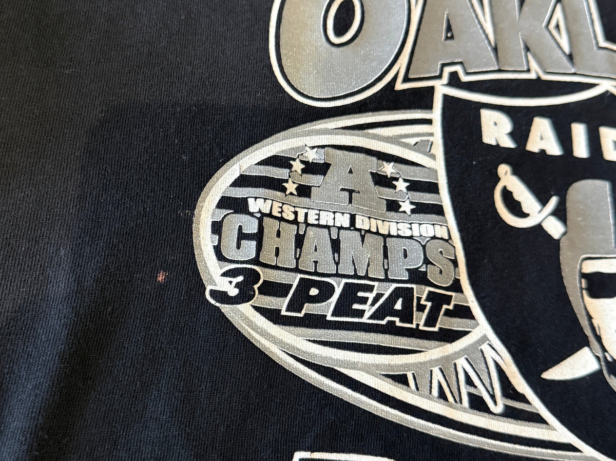 Oakland Raiders Super Bowl LS T-Shirt (XXL)