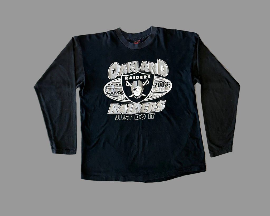 Oakland Raiders Super Bowl LS T-Shirt (XXL)