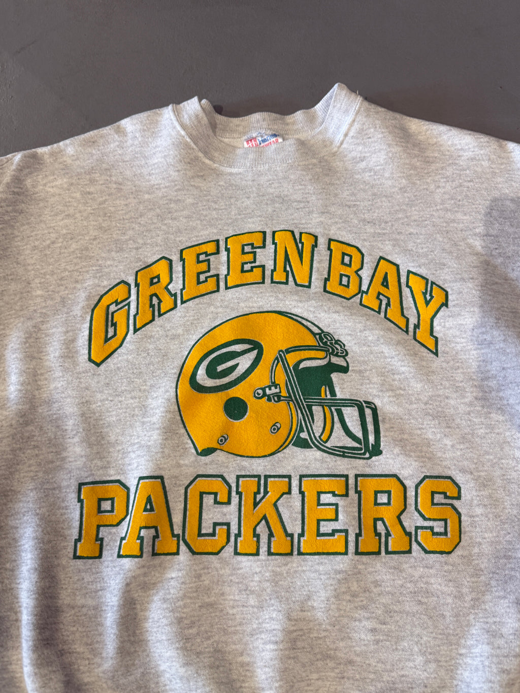 Green Bay Packers Helmet Sweatshirt (XL)