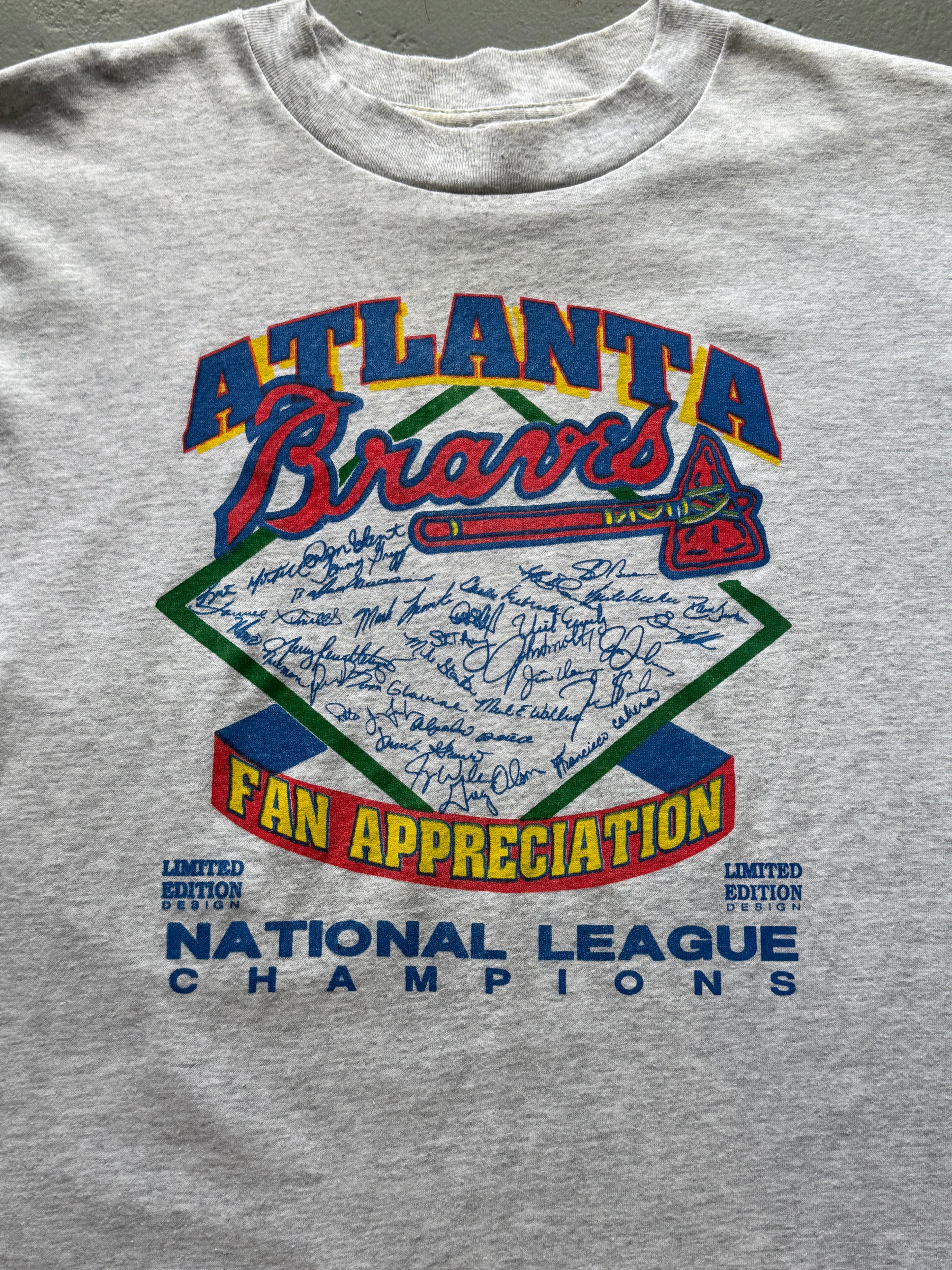 VTG ATL Braves Appreciation T-Shirt (L)