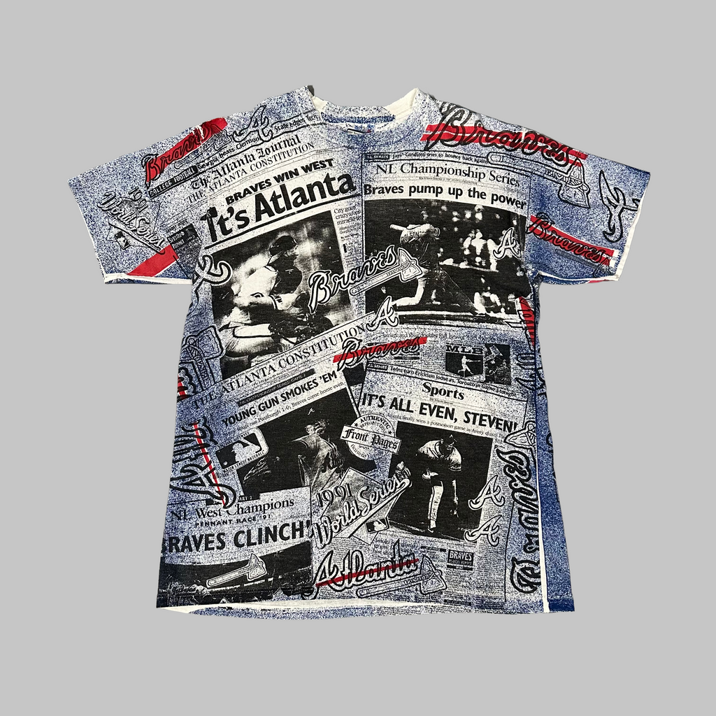 Vtg Braves AOP Tee (L)