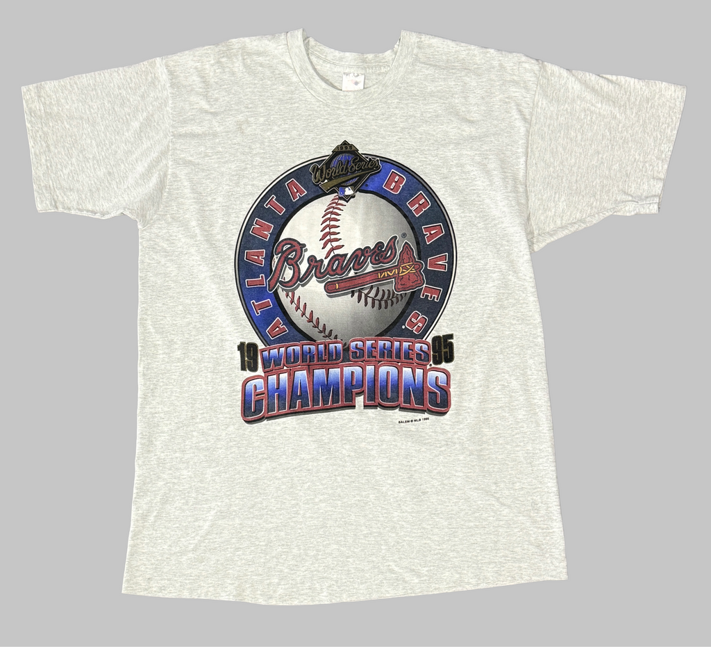 VTG ATL Braves 95 Champions T-Shirt (XL)