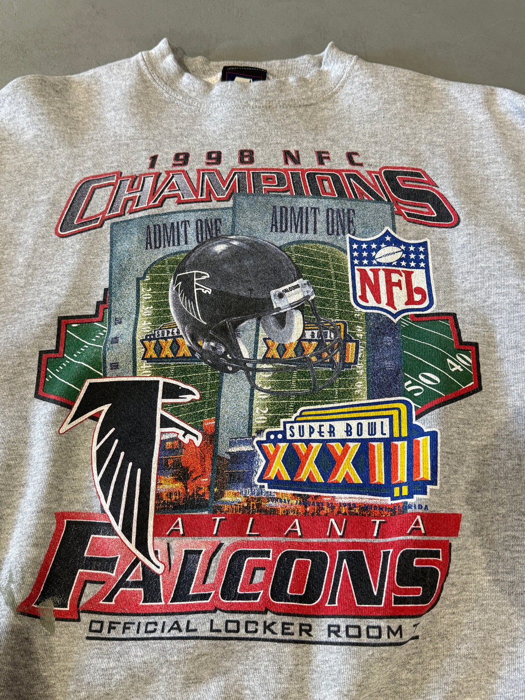 Atlanta Falcons SB Starter Sweatshirt (L)