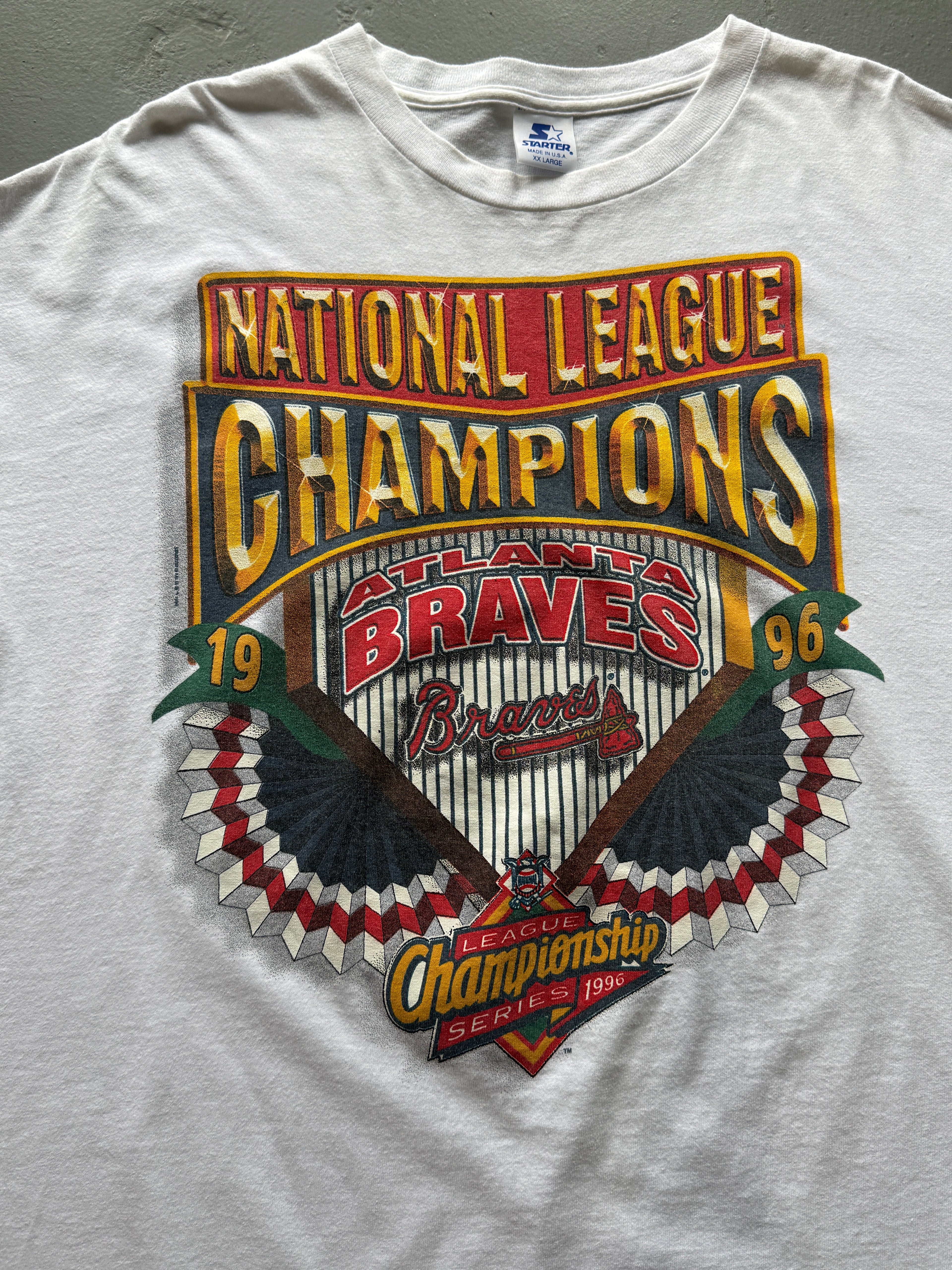 Vtg Braves NL Champs Tee (XXL)