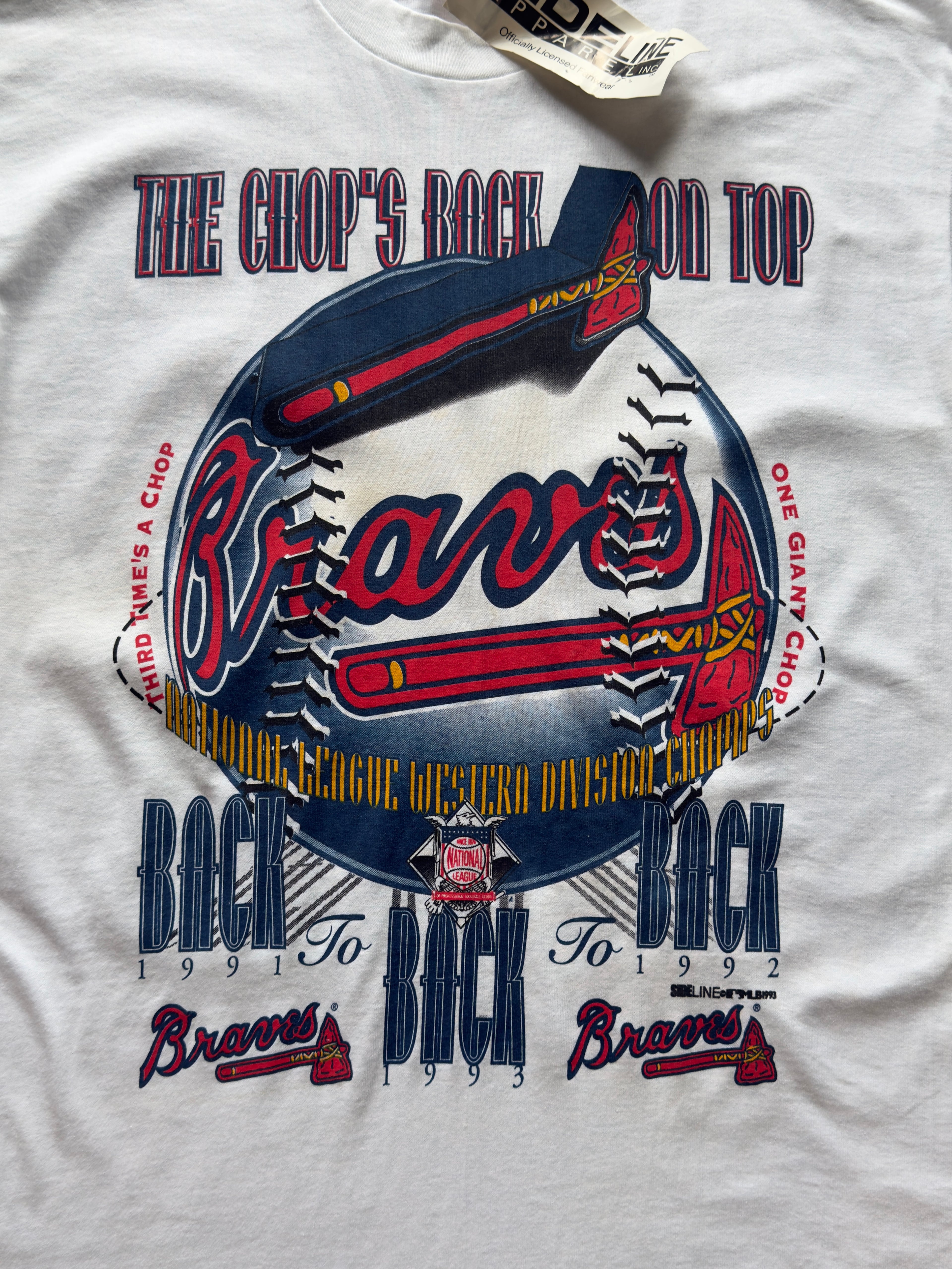 VTG ATL Braves Chop On Top T-Shirt (XL)