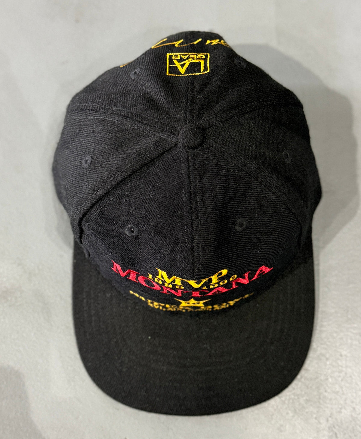 Joe Montana LA Gear Snapback Hat