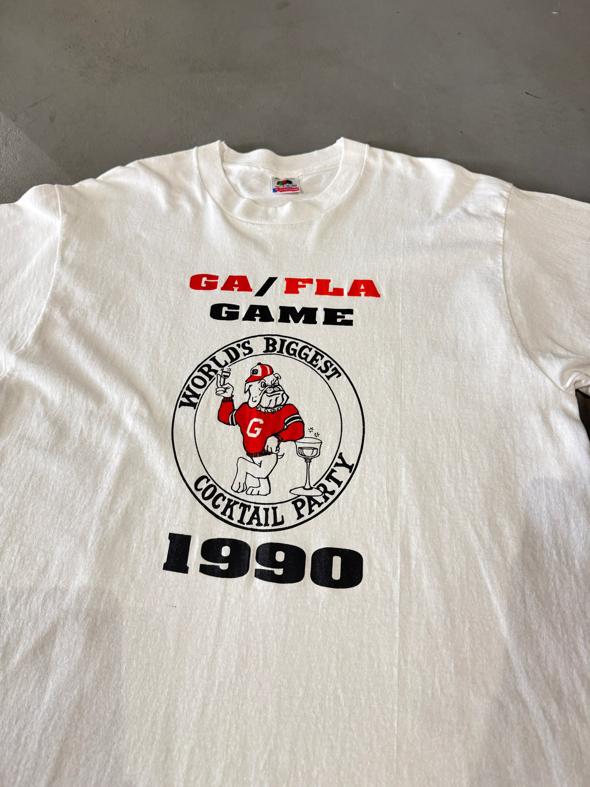 Georgia Vs Florida 1990 T-Shirt (XL)