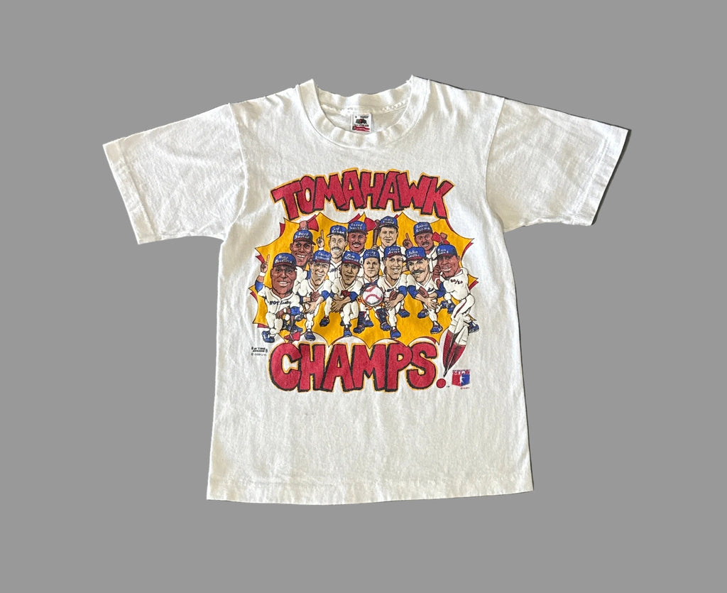 Atlanta Braves Tomahawk Champs T-Shirt (S)