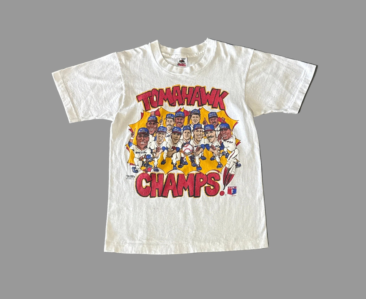 Atlanta Braves Tomahawk Champs T-Shirt (S)