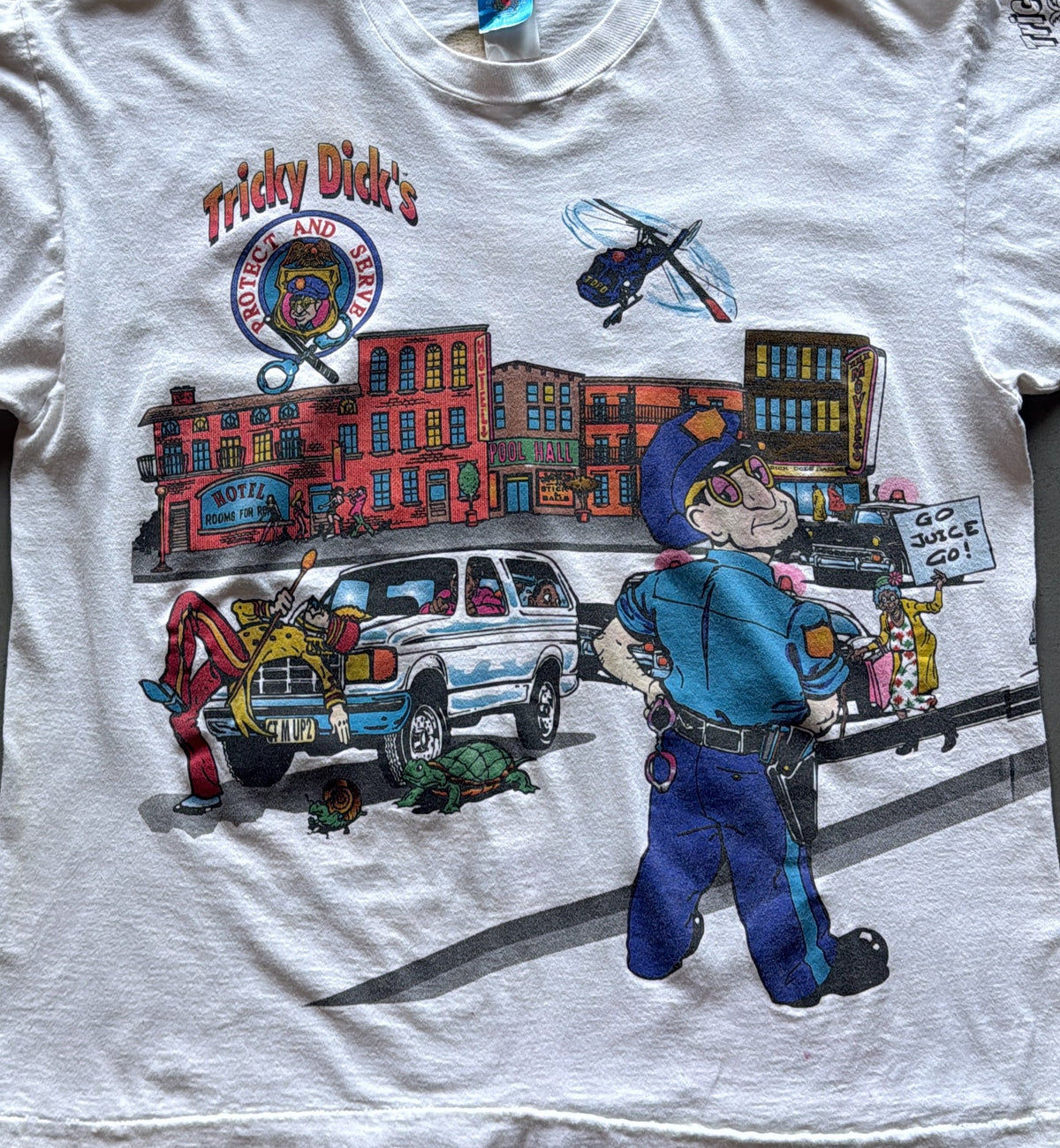 90s Tricky Dicks AOP T-Shirt (XL)