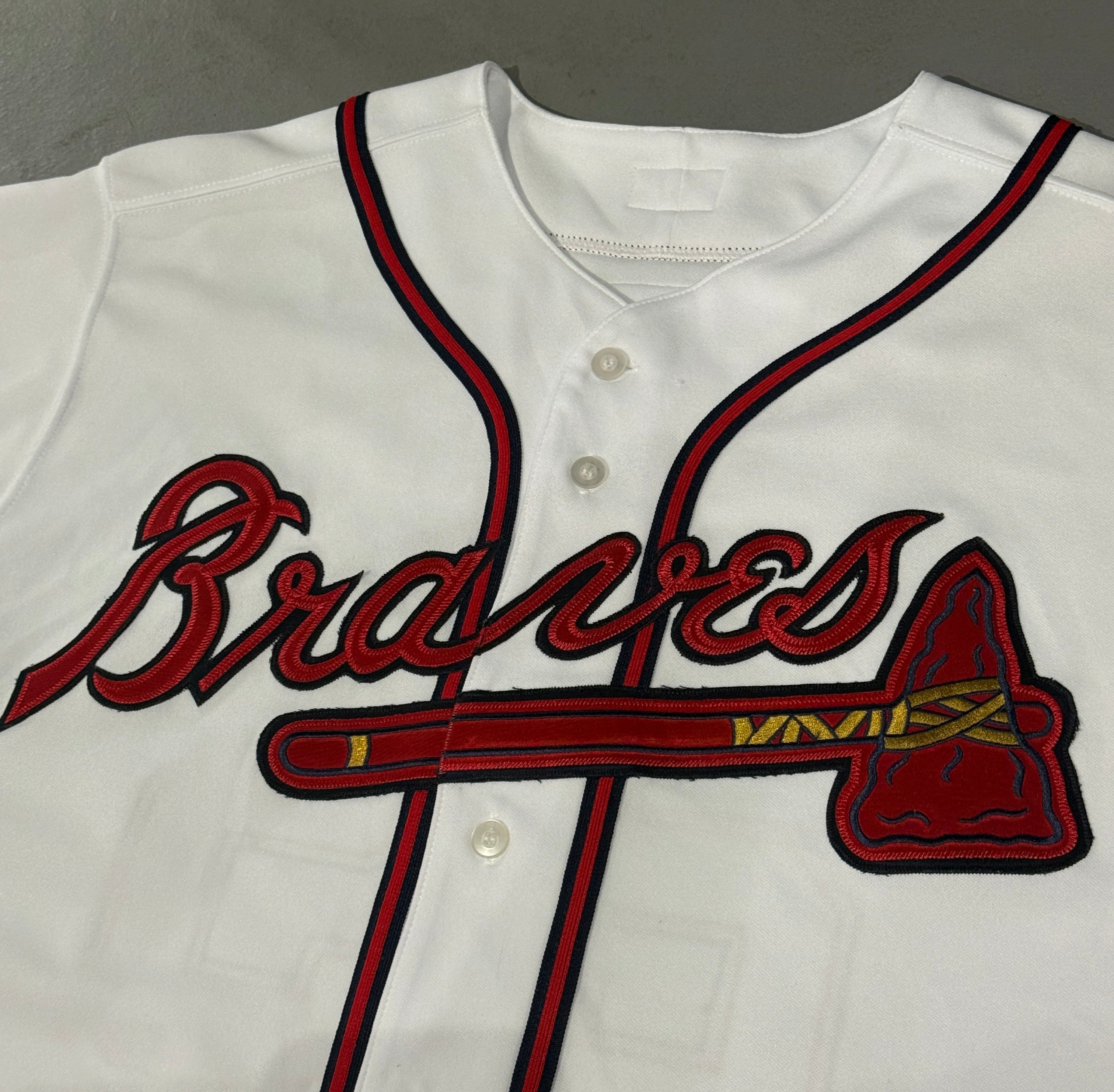 VTG ATL Braves A. Jones Jersey (2XL)