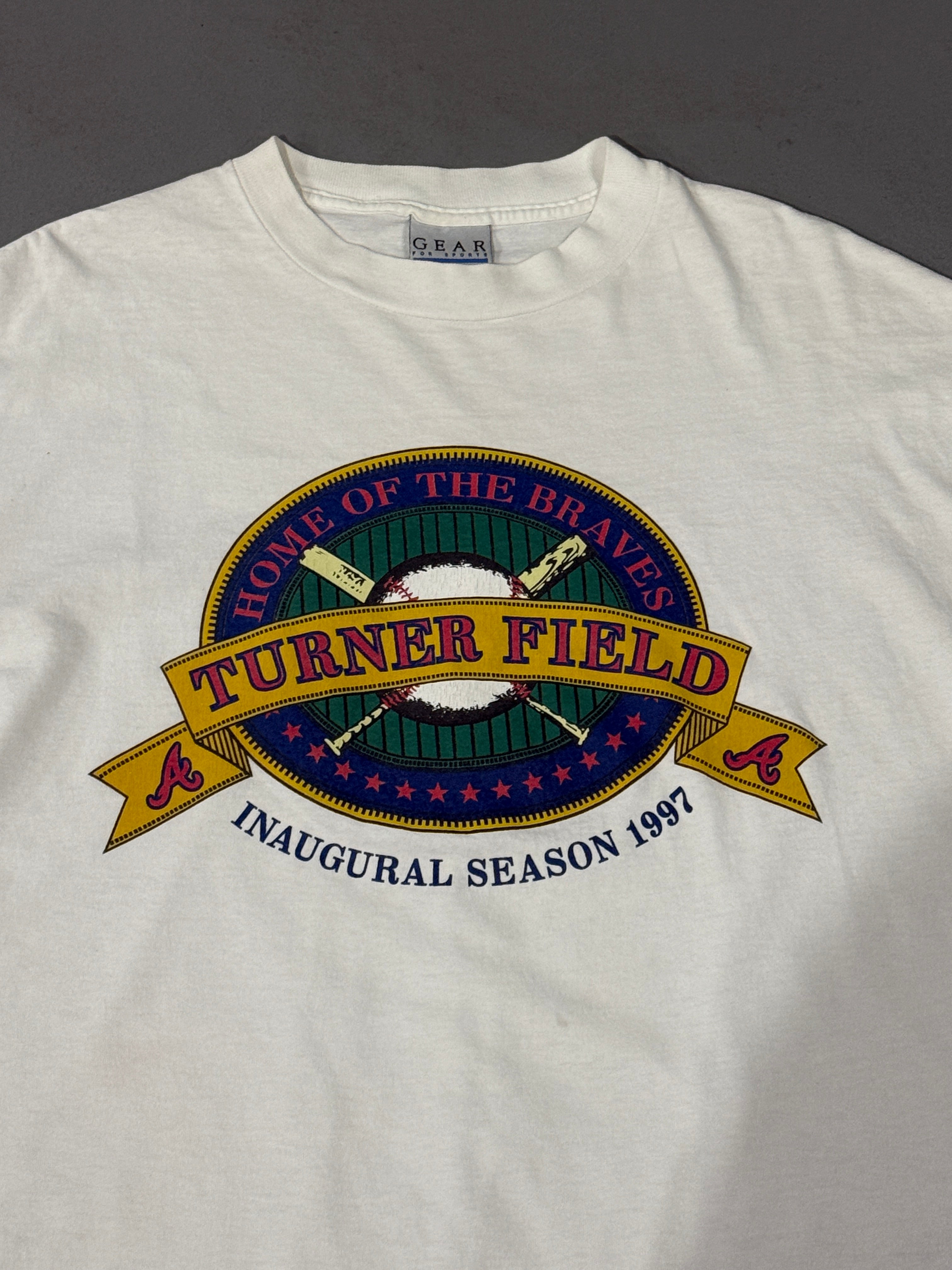 VTG ATL Braves Turner Field T-Shirt (XL)