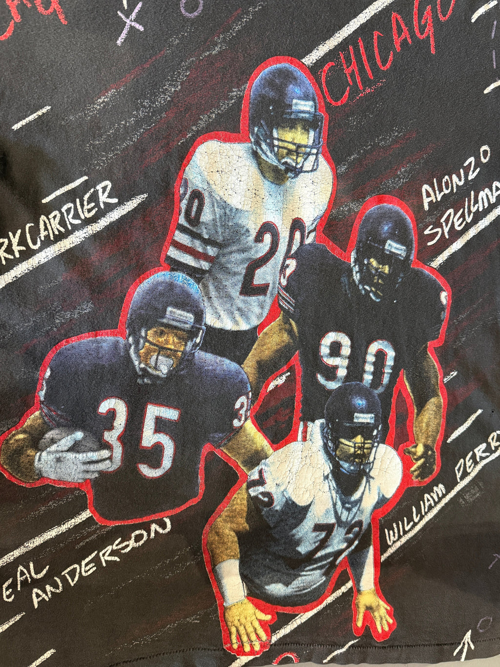 Chicago Bears Wild Oats AOP T-Shirt (L)