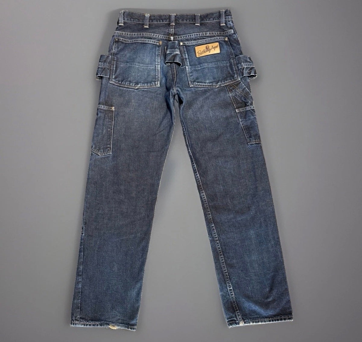 A Bathing Ape BAPE Double Knee Jeans (32)