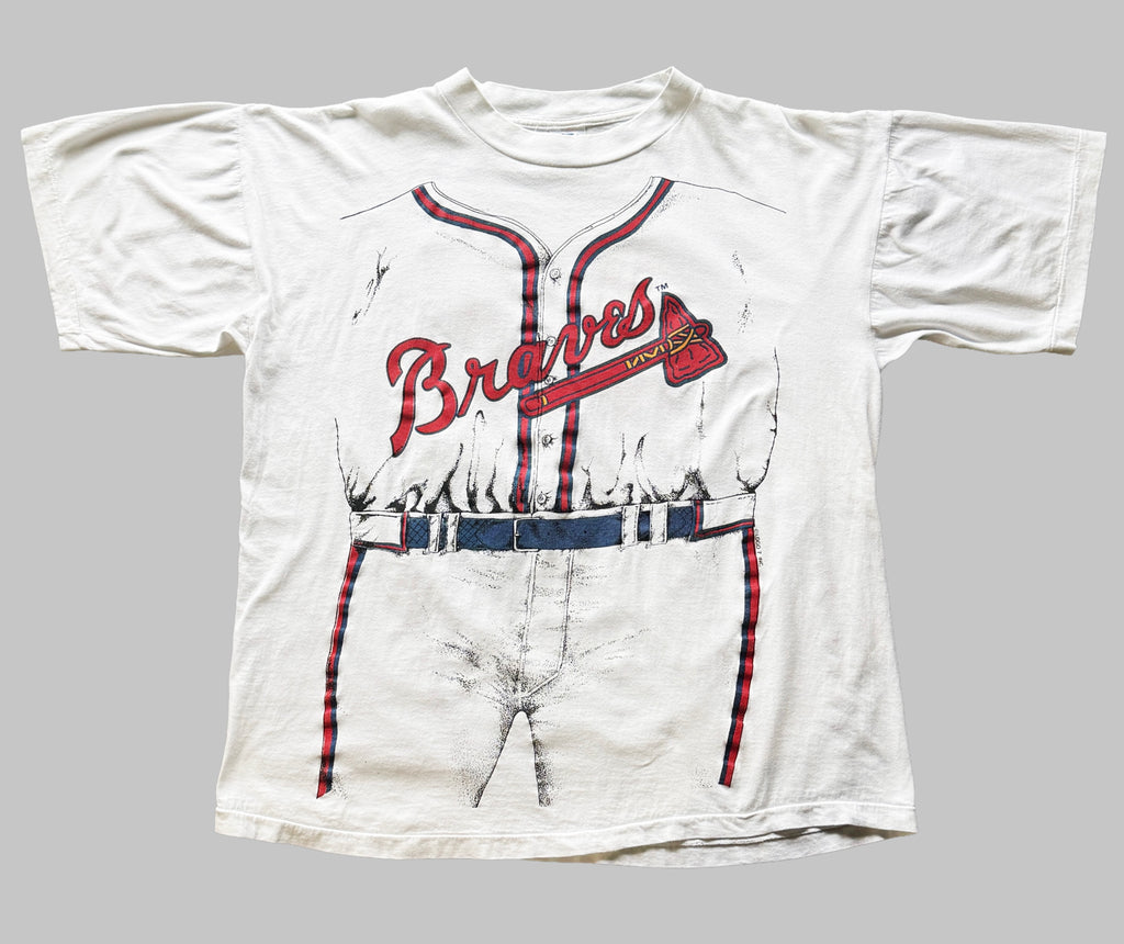 VTG ATL Braves Glavine Body T-Shirt (XL)