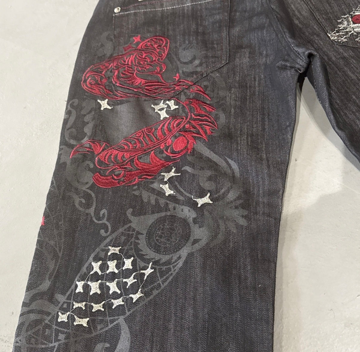 Y2K Imperious Eastern Sky Jeans (38)