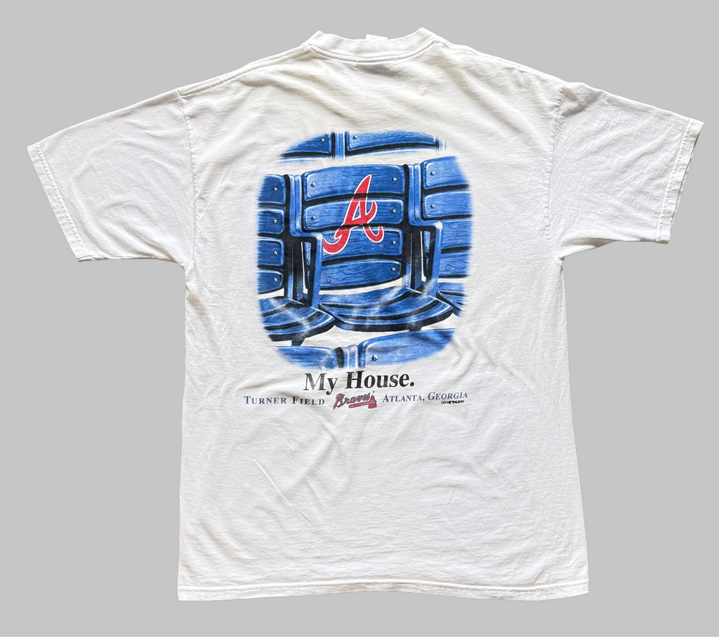 VTG ATL Braves My House T-Shirt (XL)