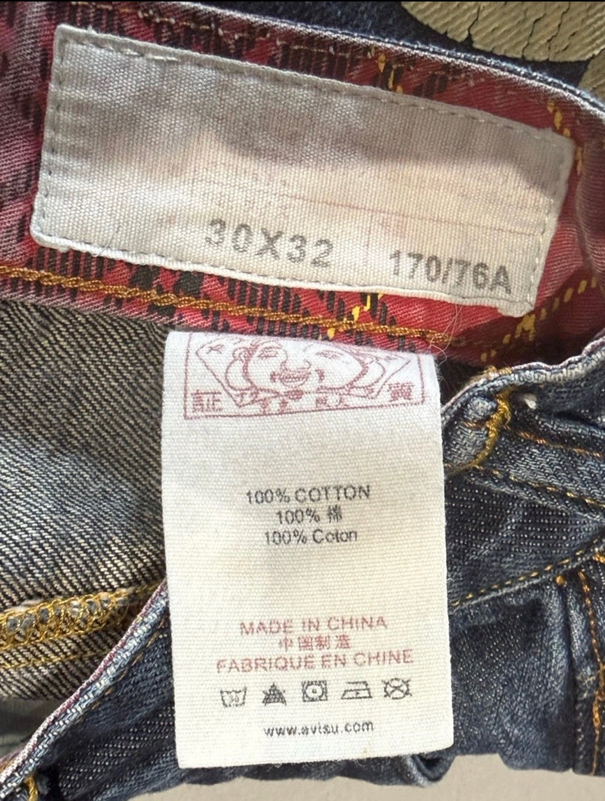 Evisu Multi Pocket Selvedge Jeans (30)