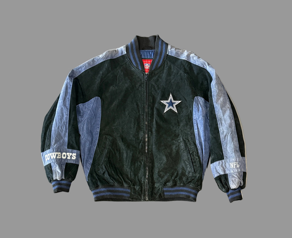 Dallas Cowboys Suede Leather Jacket (M)