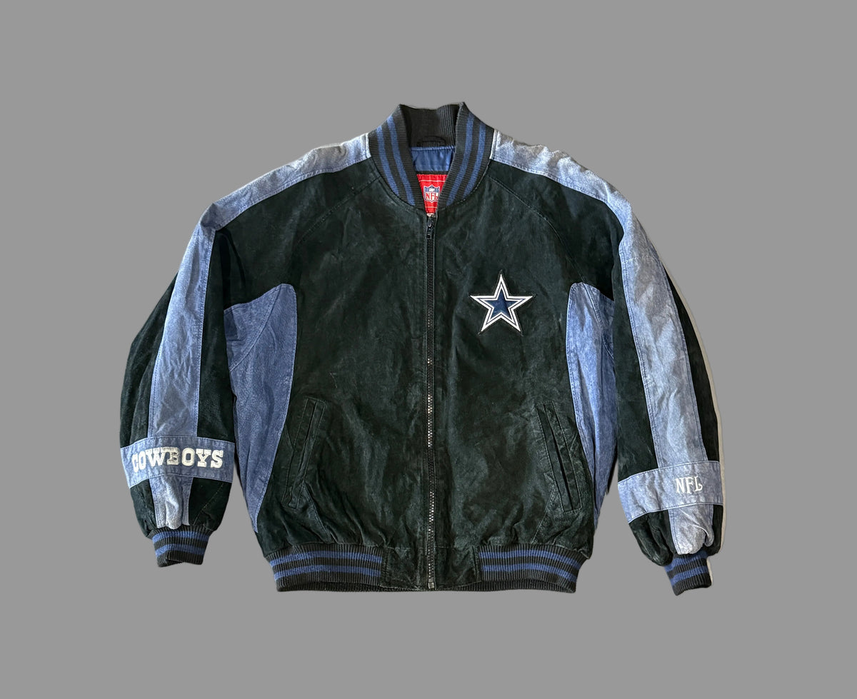 Dallas Cowboys Suede Leather Jacket (M)