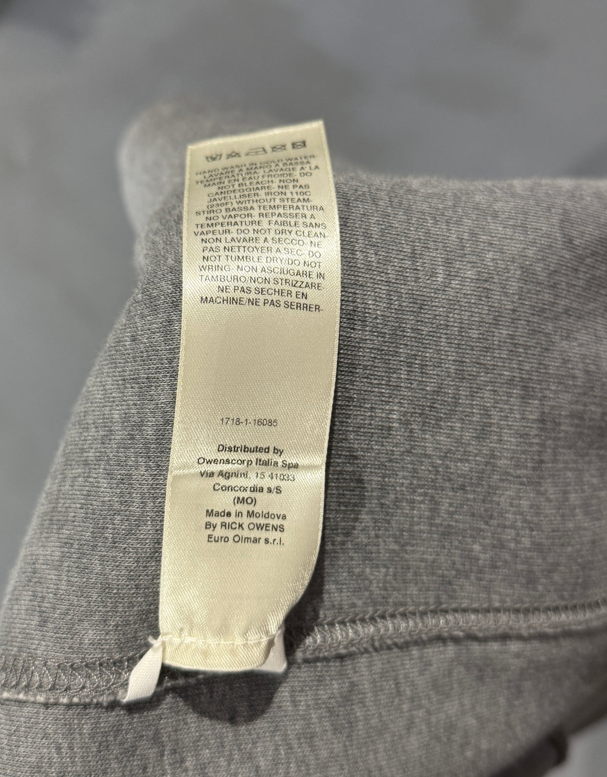 Rick Owens DRKSHDW Granbury Crew (M)