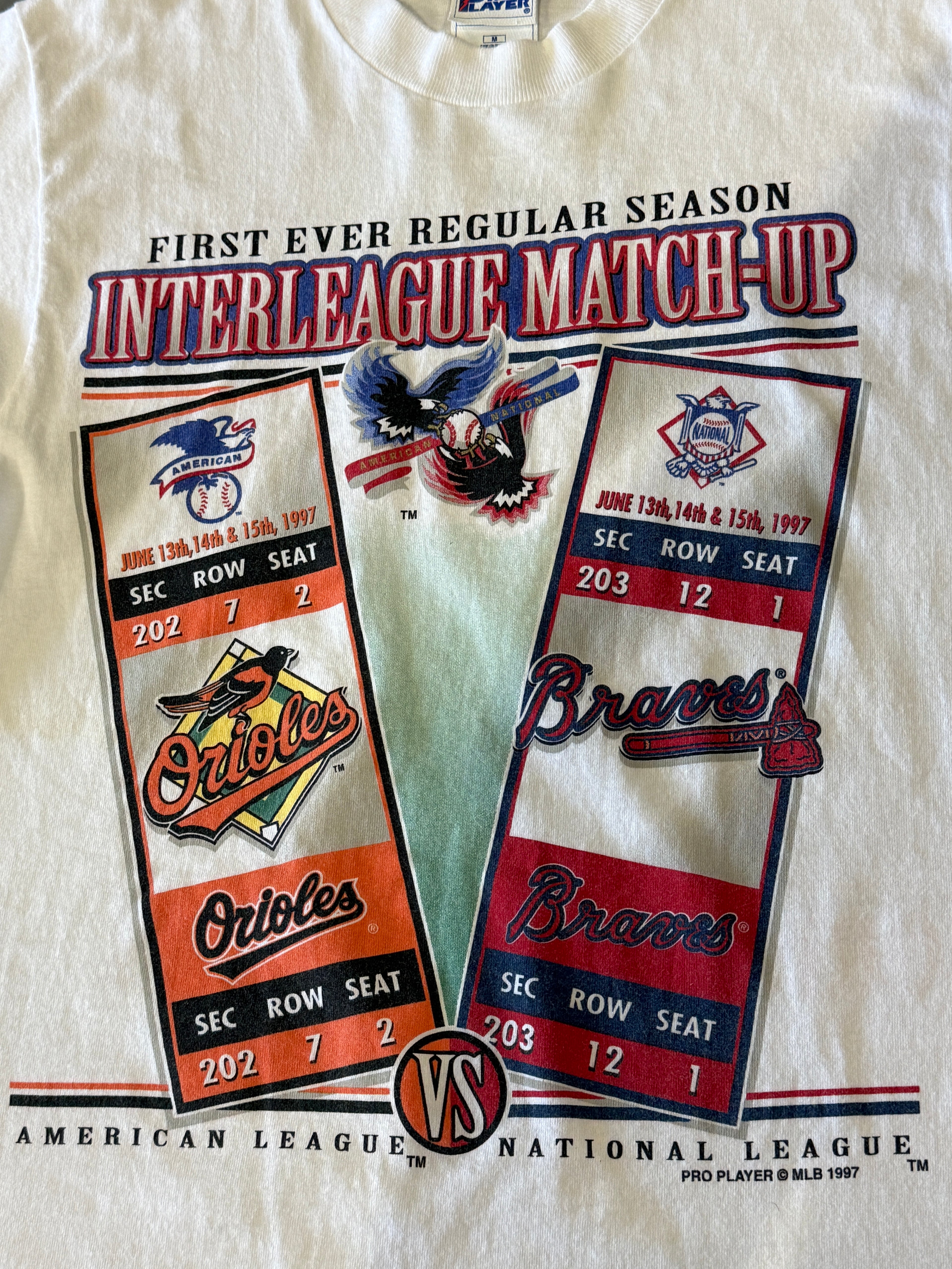 VTG ATL Braves Interleague T-Shirt (M)