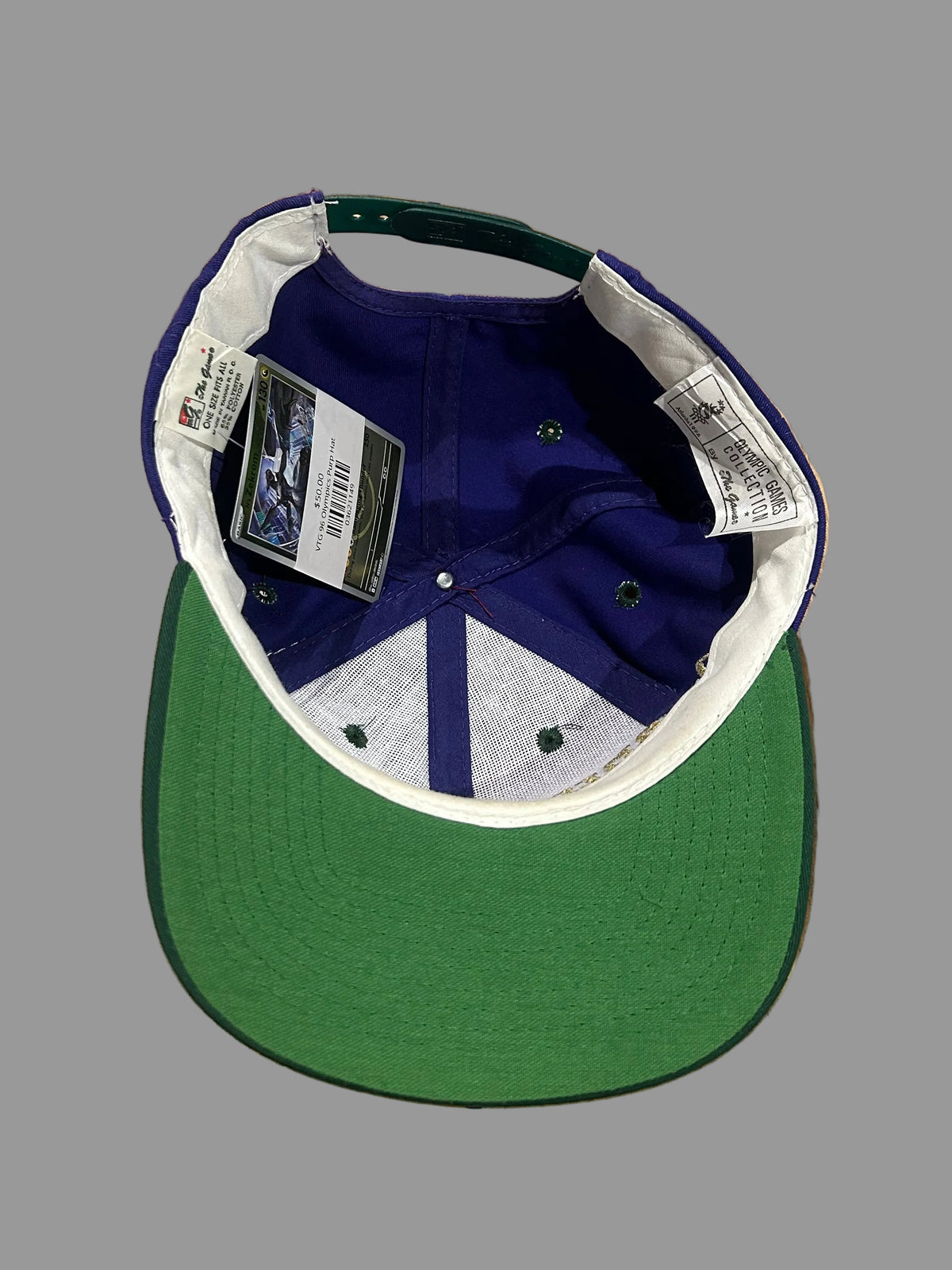 VTG 96 Olympics Purple SnapBackHat