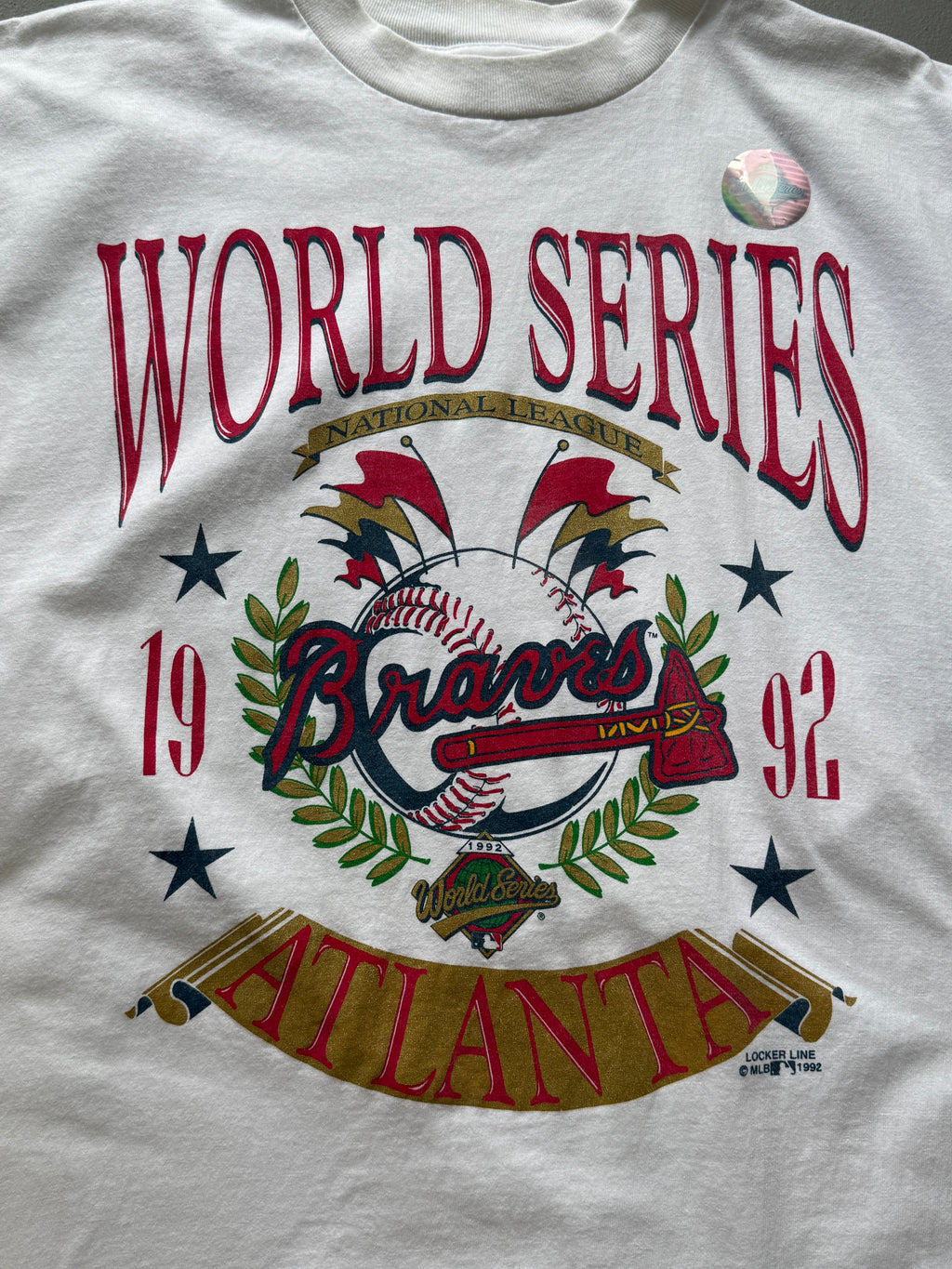 VTG ATL Braves 92 WS (XL)
