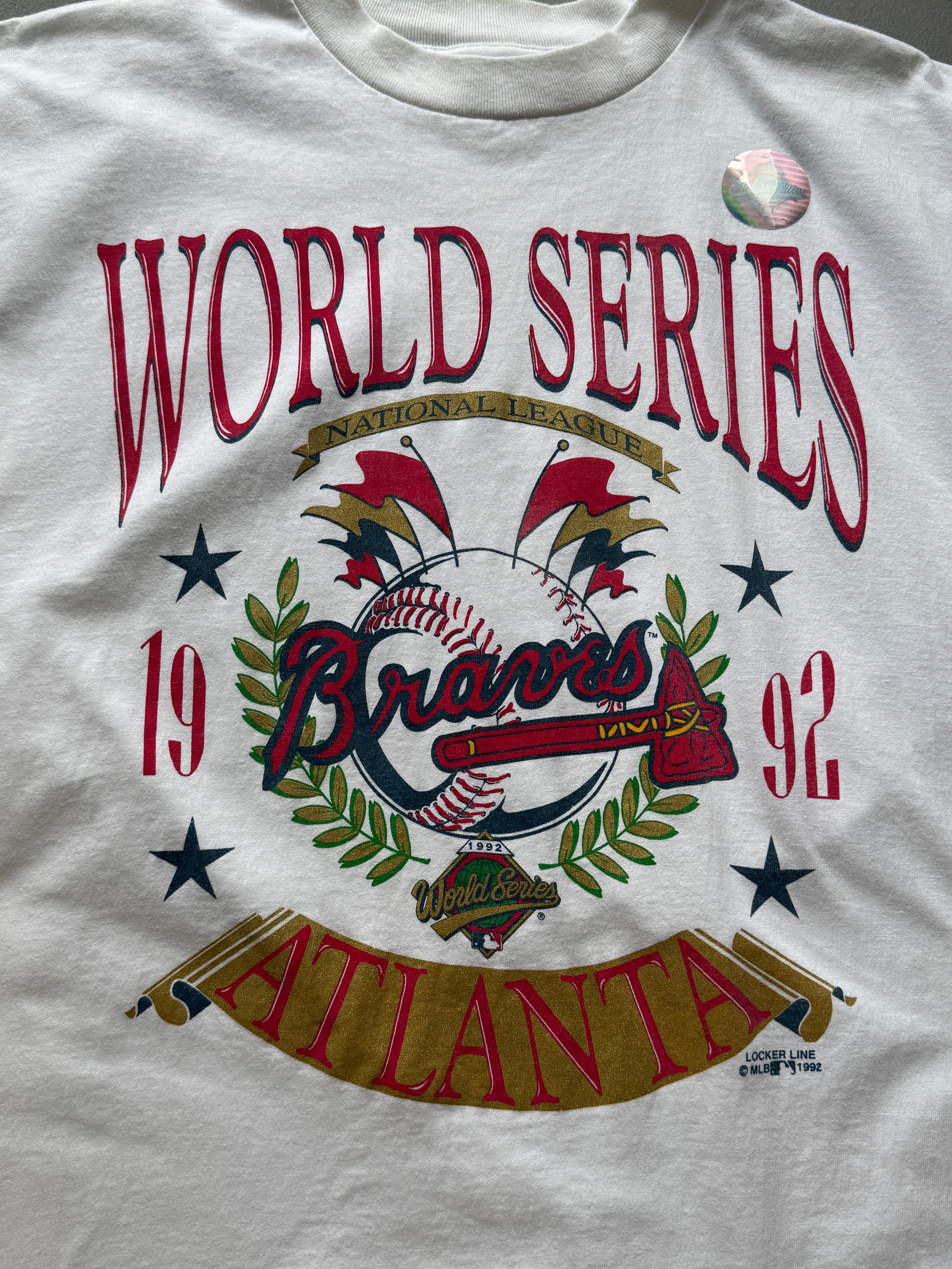 VTG ATL Braves 92 WS (XL)