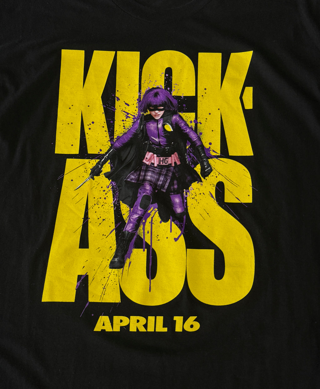 VTG Kick Ass Movie Hit Girl T-Shirt (XL)