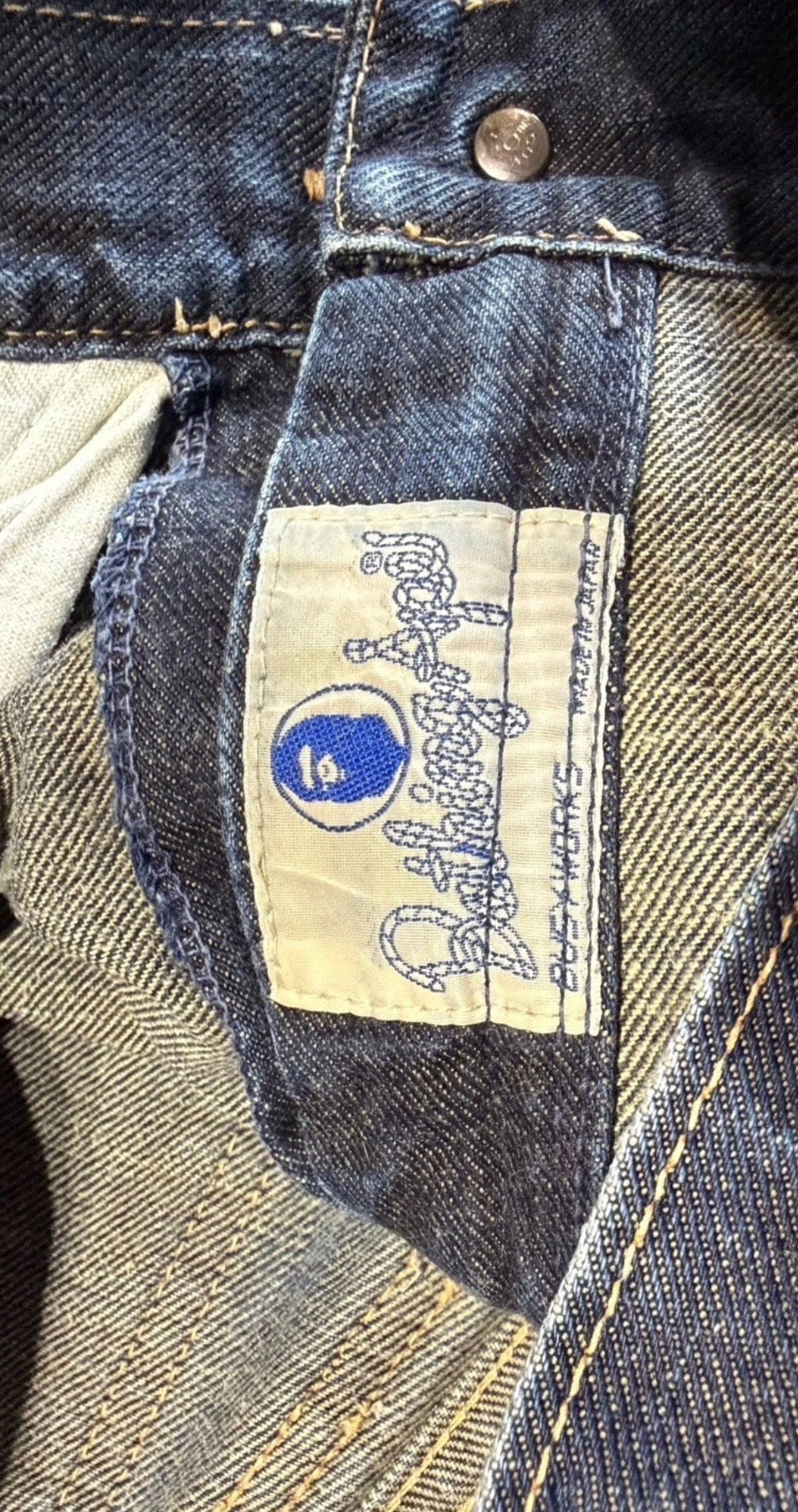 A Bathing Ape BAPE Double Knee Jeans (32)