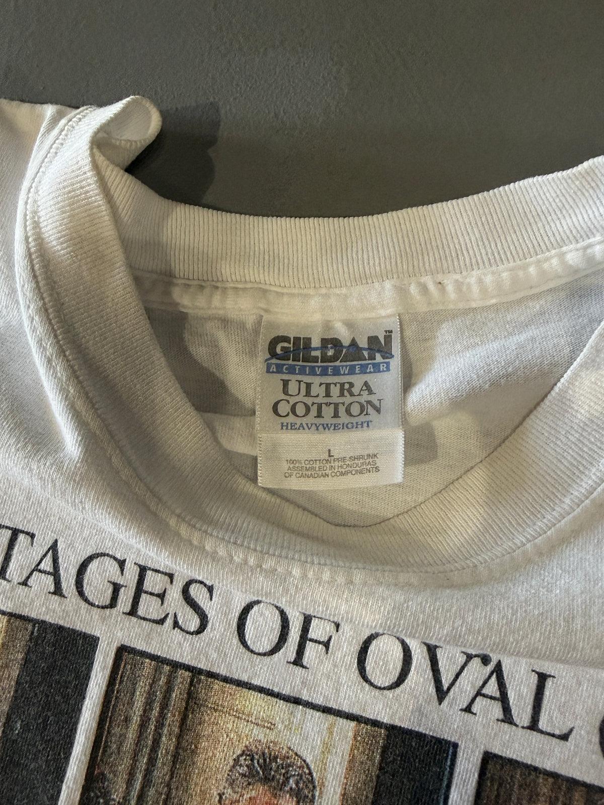Bill Clinton Six Stages Parody T- Shirt (L)