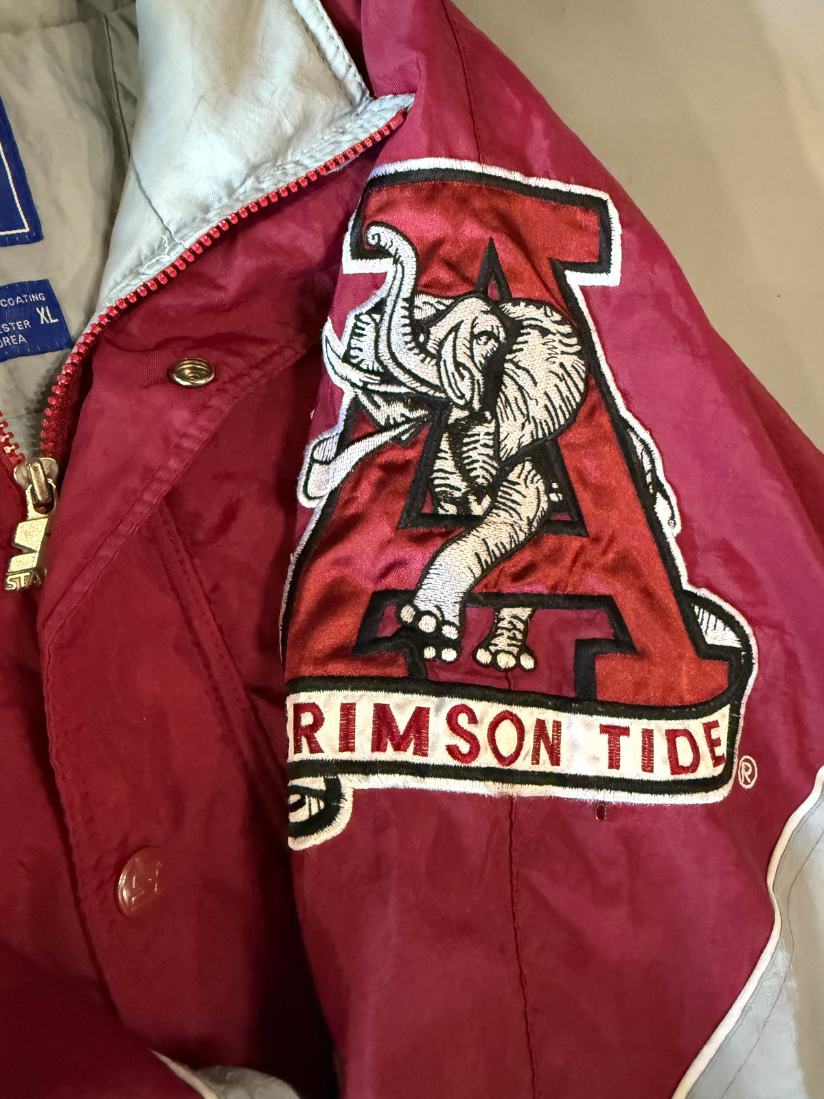 Alabama Crimson Tide Starter Jacket (XL)